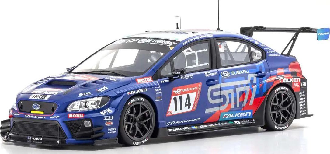 京商 1/18 スバル NBR CHALLENGE 2022 KYOKSR18058A - Samurai 1/18 Subaru WRX STI NBR Challenge