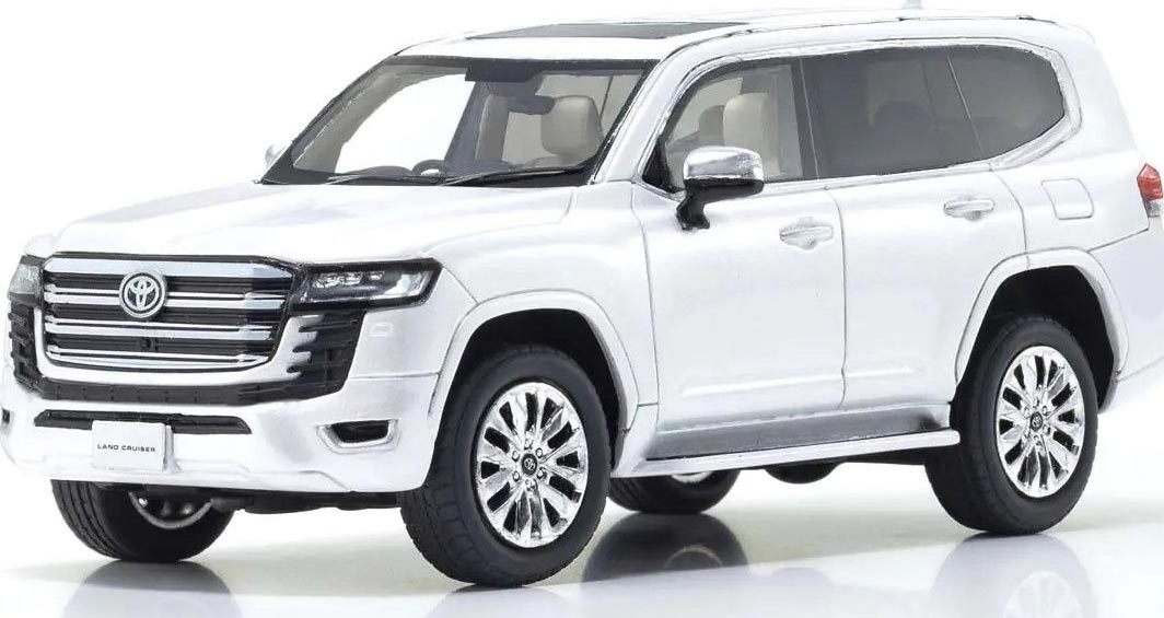 KYOKSR43119W - Original Diecast 1/43 Toyota LandCruiser ZX