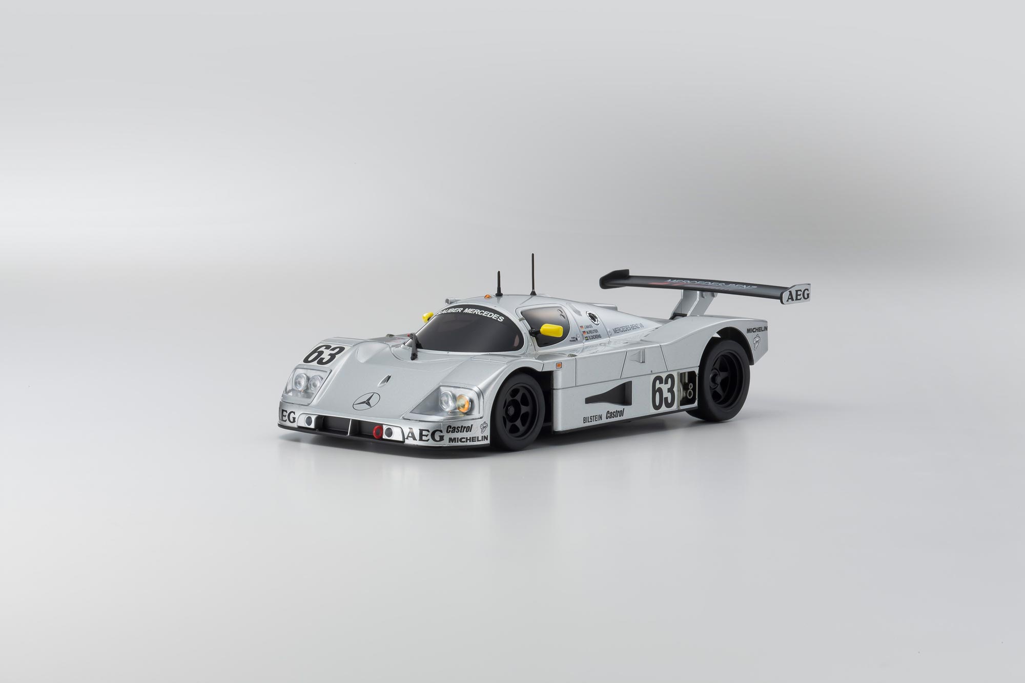 KYOMZP345S - 1989 Sauber Mercedes C9 Body #63 Le Mans ASC MR