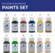 Paint Set Advanced Figure (12 Bottles) 22411 20515 22517