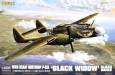 1/48 WWII USAAF P61A Black Widow Glass Nose Aircraft