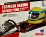 1/12 Formula Racing Driver 1988 Resin For RS004 Pre-Coloured