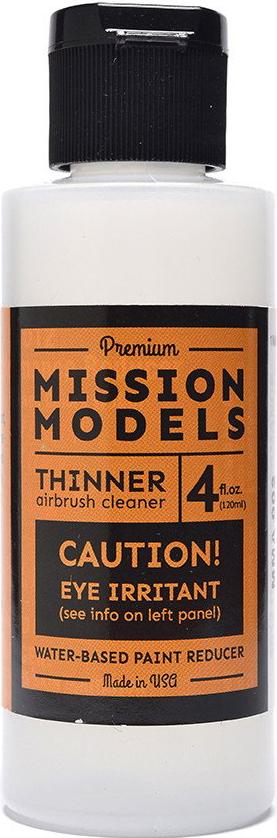 Mission Models MIOMMA-004 1 oz Acrylic Model Paint Bottle, Flat Coat Clear  