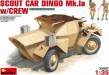 1/35 Dingo Mk Ia Scout Car w/2 Crew
