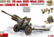 1/35 USV-BR 76mm Gun Mod 1941 w/Limber & 5 Crew
