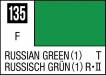 Mr Color 10ml 135 Russian Green (1) (Flat/Tank)