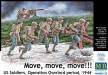 1/35 Move, Move, Move! US Soldiers Operation Overlord Period 1944