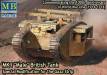 1/72 WWI British Male Mk I Tank Modified for Gaza Strip
