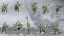 1/144 American Infantry WWII (10) (Painted)