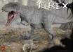 1/32 T-Rex Dinosaur w/Baby Triceratops