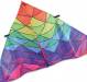 Delta Kite 9' Rainbow Triangles