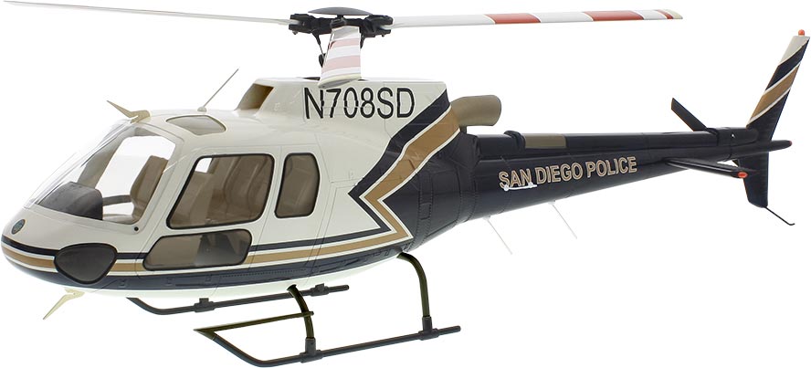 ☆470 AS-350 ARF San Diego Police Supaer Scale スケール完成機