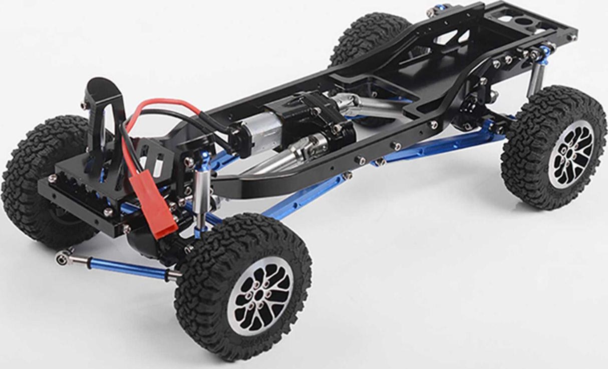 RCFVVJD00033 1/24 Rascal All Metal Scale Truck Chassis Set By RC FOUR