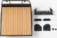Wood Flatbed w/Mudflaps for Mojave II Four Door Body Set