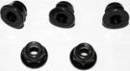M4 Flanged Lock Nut (Black)