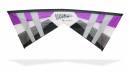 Kite Complete w/Lines Reflex 1.5 Classic Purple/Black/Gray