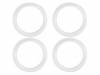 Rubber O-Ring 6x1mm (White)