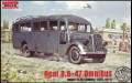 1/72 Opel Blitz 3.6-47 Model W39 Ludewig Early Omnibus