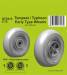 CMK 1/72 Tempest/Typhoon Early Type Wheels For Airfix