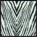 1/24 Upholstery Pattern Decal Zebra Animal Hide on Clear
