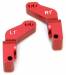 Mach Alum 1 Degree Re Hub Carriers (2) Red