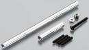 Aluminum Precision Steering Upgrade Kit SCX10 Slvr