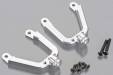 Aluminum Front Shock Tower SCX10 Silver (2)