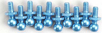 thumbnail image 2 of Tamiya Aluminum Ball Connectors 5mm (Blue) - 10 Pack TAM53642 2 of 4