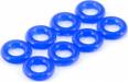 Silicone O-Ring P-4 4x2mm S30 Blue (8)