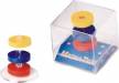 Magna-Trix: Colorful Ring Magnets which Float on Stand