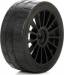Long Wear Tire Black Wheel Mounted (2) 6IX