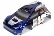 1/24 4WD Rally Painted Body Blue/Silver