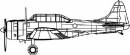 1/200 SBD Dauntless Aircraft