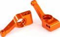 6061-T6 Aluminum Rear Stub Axle Carriers (2)  Orange-Anodized