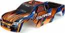 Body Stampede VXL Orange & Blue Painted Decals Applied