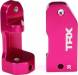 Caster Blocks 30 Deg Pink-Anodized 6061-T6