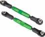 Camber Links Front Tubes Green-Anodized 7075-T6 Aluminum