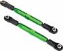 Camber Links Rear Tubes Green-Anodized 7075-T6 Aluminum