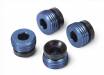 Aluminum Caps Pivot Balls Blue T-Maxx (4)
