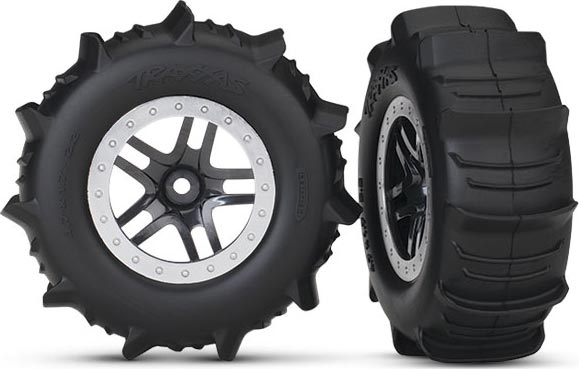 Traxxas slash 2wd wheels outlet and tires