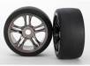 Tires/Wheels Assebled Black Chrome Front XO-1
