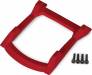 Skid Plate Roof (Body) (Red) w/3X12 CS (4)