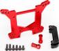 Shock Tower Rear 7075-T6 Aluminum (Red-Anodized)
