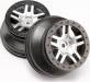 Split-Spoke Wheels Black/Satin Slash 4x4 (2WD Rear