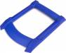 Traxxas Roof Skid Plate Blue w/3x15mm CS (4) (requires 7713X)