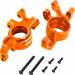 Steering Blocks 6061-T6 Aluminum L&R (Orange-Anodized)