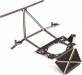 Tube Chassis Center Section Front Satin Black Chrome-Plated