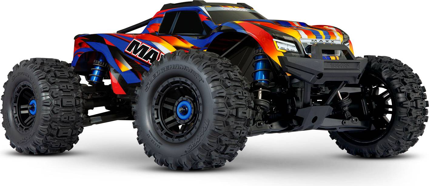 TRX890864YL - Maxx V2 RTR 1/10 4WD 4S Brushless Monster