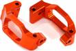 Caster Blocks (C-Hubs) 6061-T6 Aluminum Orange Anodized L&R