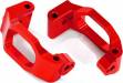 Caster Blocks (C-Hubs) 6061-T6 Aluminum Red Anodized L&R